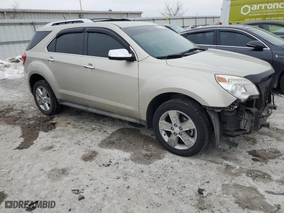 2013 Chevrolet Equinox LTZ with VIN 2GNFLGEK4D6429926, listed as a Copart auction lot 42283285 with 83,700 mi miles and Salvage Title. Bid and sale history available at carsss.com. Image 4.