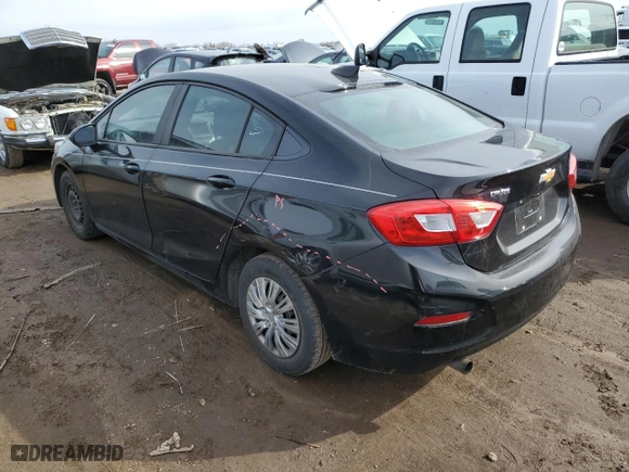 2017 Chevrolet Cruze LS with VIN 1G1BC5SM8H7149877, listed as a Copart auction lot 49406745 with 74,217 mi miles and Salvage Title. Bid and sale history available at carsss.com. Image 2.