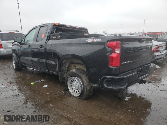 2024 Chevrolet Silverado 1500 Work Truck with VIN 1GCRDAEK0RZ198633, listed as a Copart auction lot 43549725 with Not Provided miles and Non Repairable. Bid and sale history available at DreamBid. Image 2.