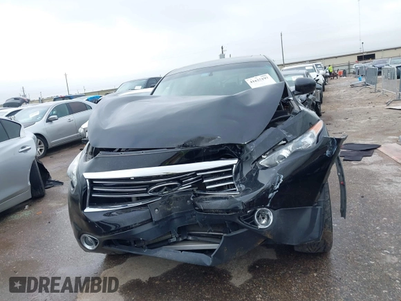 2016 Infiniti QX70 with VIN JN8CS1MU8GM672048, listed as a IAAI auction lot 41625197 with 94,317 mi miles and . Bid and sale history available at DreamBid. Image 12.