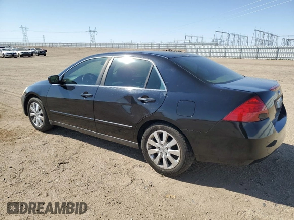 2007 Honda Accord LX z VIN 1HGCM56457A225416, wystawiony jako Copart lot #52151795 z przebiegiem 201 787 mil mil oraz Szkoda całkowita • Salvage title. Historia ofert i sprzedaży dostępna na DreamBid. Obrazek 2.