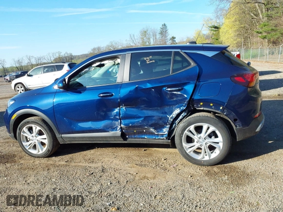 2023 Buick Encore GX Preferred with VIN KL4MMBS22PB002597, listed as a IAAI auction lot 42083216 with 11,172 mi miles and . Bid and sale history available at DreamBid. Image 15.