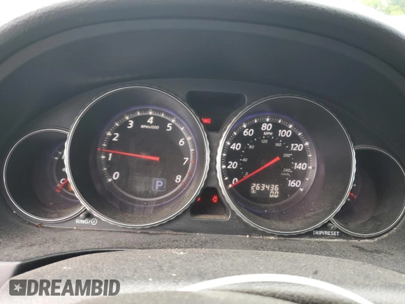 2008 Infiniti M с VIN JNKAY01E28M600190, выставлен на аукционе Copart как лот 57798385 с пробегом 263 436 миль миль и Списание • Salvage title. История ставок и продаж доступна на DreamBid. Изображение 9.