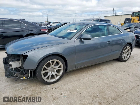 2012 Audi A5 Premium Plus z VIN WAULFAFR6CA030932, wystawiony jako Copart lot #55845575 z przebiegiem 99 283 mil mil oraz Szkoda całkowita • Salvage title. Historia ofert i sprzedaży dostępna na DreamBid. Obrazek 1.