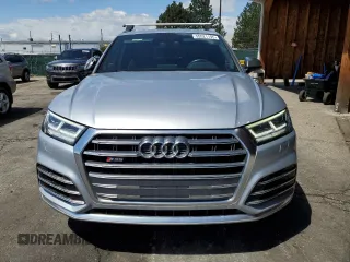 2019 Audi SQ5 Premium Plus with VIN WA1B4AFY5K2001078, listed as a Copart auction lot 55521195 with 57,625 mi miles and Salvage title. Bid and sale history available at DreamBid. Image 5.