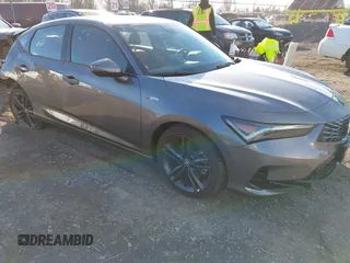2025 Acura Integra Technology z VIN 19UDE4H64SA000391, wystawiony jako IAAI lot #40881759 z przebiegiem 3 965 mil mil oraz . Historia ofert i sprzedaży dostępna na DreamBid. Obrazek 1.