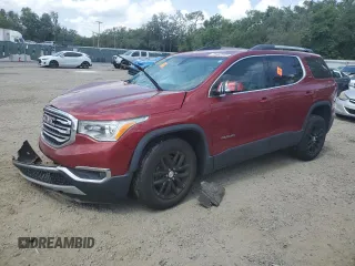 2019 GMC Acadia SLT z VIN 1GKKNMLS1KZ193504, wystawiony jako Copart lot #55467595 z przebiegiem Nie podano mil oraz Nie do naprawy • Non repairable. Historia ofert i sprzedaży dostępna na DreamBid. Obrazek 1.