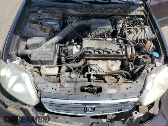 2000 Honda Civic LX with VIN 1HGEJ6678YL058105, listed as a Copart auction lot 54119675 with 272,441 mi miles and Salvage Title. Bid and sale history available at carsss.com. Image 11.
