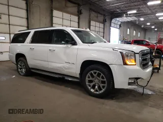 2015 GMC Yukon XL SLT z VIN 1GKS2HKC4FR545409, wystawiony jako Copart lot #55401425 z przebiegiem 214 848 mil mil oraz Czysty tytuł • Clean title. Historia ofert i sprzedaży dostępna na DreamBid. Obrazek 4.