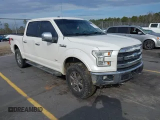 2017 Ford F-150 XL with VIN 1FTEW1EG5HFC49810, listed as a IAAI auction lot 41452273 with 174,020 mi miles. Bid and sale history available at carsss.com. Image 1.