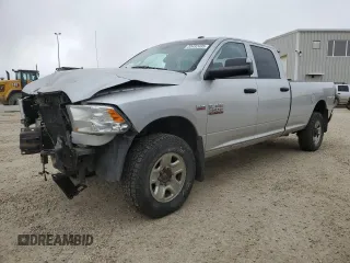 2014 Ram 2500 Tradesman with VIN 3C6TR5HT0EG243493, listed as a Copart auction lot 53492495 with 128,280 mi miles and Salvage Title. Bid and sale history available at carsss.com. Image 1.