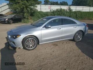 2025 Mercedes-Benz CLA 250 with VIN W1K5J4HB6SN513202, listed as a Copart auction lot 66053265 with 15,697 mi miles and Clean title. Bid and sale history available at DreamBid. Image 1.