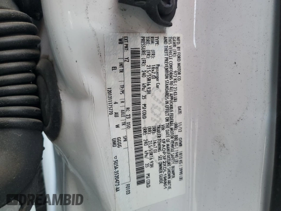 2013 Ford Focus SE z VIN 1FADP3F2XDL198801, wystawiony jako Copart lot #51985455 z przebiegiem 115 747 mil mil oraz Szkoda całkowita • Salvage title. Historia ofert i sprzedaży dostępna na DreamBid. Obrazek 12.