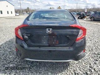 2019 Honda Civic Sedan LX with VIN 2HGFC2F65KH538508, listed as a Copart auction lot 50286545 with 61,169 mi miles and Salvage Title. Bid and sale history available at carsss.com. Image 6.