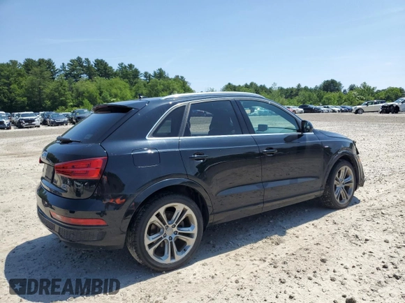 2016 Audi Q3 Prestige with VIN WA1GFCFS4GR024485, listed as a Copart auction lot 60017955 with 93,228 mi miles and Salvage title. Bid and sale history available at DreamBid. Image 3.