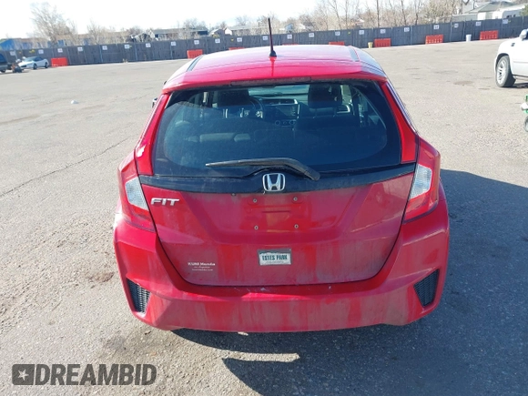 2015 Honda Fit LX with VIN 3HGGK5H50FM735459, listed as a IAAI auction lot 41715199 with 91,779 mi miles. Bid and sale history available at carsss.com. Image 16.