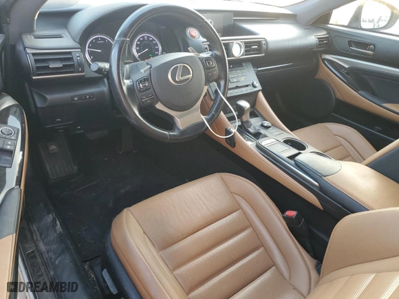 2015 Lexus RC 350 with VIN JTHHE5BC2F5005364, listed as a Copart auction lot 75643834 with 125,650 mi miles and Salvage Title. Bid and sale history available at carsss.com. Image 8.