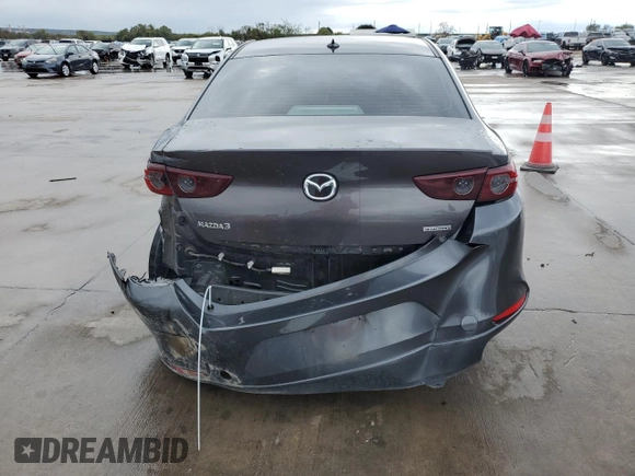 2019 Mazda 3 Preferred with VIN 3MZBPADL2KM112374, listed as a Copart auction lot 81246564 with 54,457 mi miles and Salvage Title. Bid and sale history available at DreamBid. Image 6.