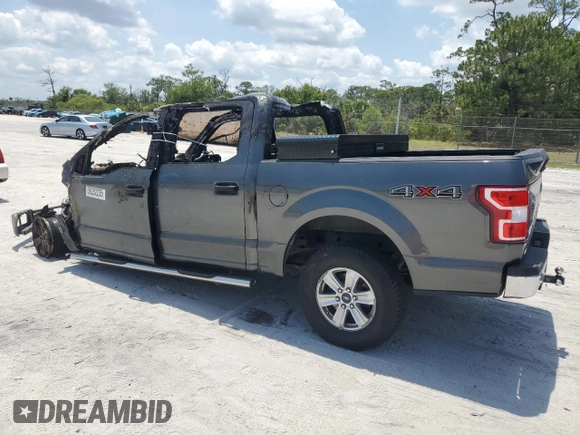 2019 Ford F-150 XL z VIN 1FTEW1E54KFA64007, wystawiony jako Copart lot #56282205 z przebiegiem Nie podano mil oraz Nie do naprawy • Non repairable. Historia ofert i sprzedaży dostępna na DreamBid. Obrazek 2.