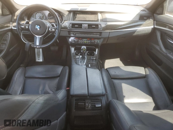 2014 BMW 5 Series 535i with VIN WBA5B1C54ED477184, listed as a Copart auction lot 52670515 with 191,671 mi miles and Clean Title. Bid and sale history available at carsss.com. Image 8.
