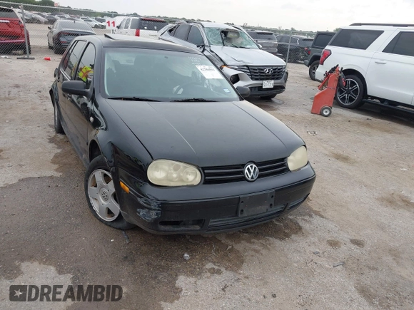 2001 Volkswagen Golf z VIN 9BWGS61JX14039374, wystawiony jako IAAI lot #42386963 z przebiegiem 219 265 mil mil oraz . Historia ofert i sprzedaży dostępna na DreamBid. Obrazek 1.