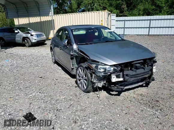 2016 Mazda 3 S Touring with VIN JM1BM1M3XG1293384, listed as a Copart auction lot 55459765 with 67,481 mi miles and Salvage title. Bid and sale history available at DreamBid. Image 13.