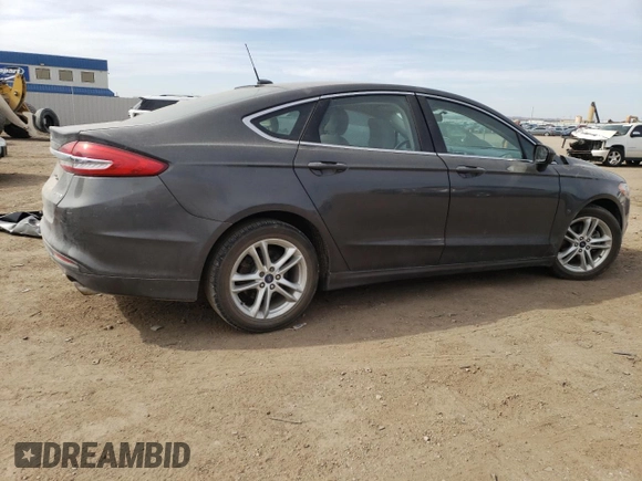 2018 Ford Fusion Hybrid S with VIN 3FA6P0UU8JR145166, listed as a Copart auction lot 48550275 with 55,356 mi miles and Salvage Title. Bid and sale history available at carsss.com. Image 3.