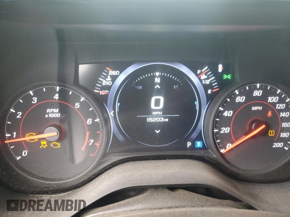 2023 Chevrolet Camaro ZL1 z VIN 1G1FK1R67P0156959, wystawiony jako Copart lot #83557944 z przebiegiem 15 203 mil mil oraz Szkody całkowita. Historia ofert i sprzedaży dostępna na DreamBid. Obrazek 9.