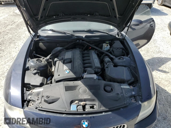 2008 BMW Z4 3.0si with VIN 4USBU53578LX04489, listed as a Copart auction lot 76914574 with 0 mi miles and Salvage Title. Bid and sale history available at carsss.com. Image 11.
