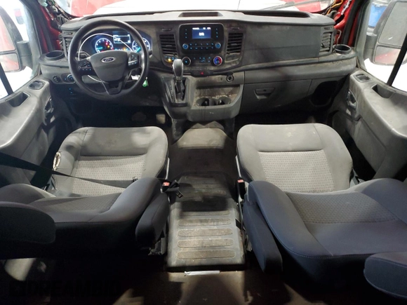 2023 Ford Transit Cargo with VIN 1FTBR1Y8XPKA49705, listed as a Copart auction lot 50873805 with 31,134 mi miles and Salvage Title. Bid and sale history available at carsss.com. Image 8.