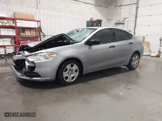2016 Dodge Dart SE with VIN 1C3CDFAA1GD564811, listed as a IAAI auction lot 41563112 with 56,027 mi miles. Bid and sale history available at carsss.com. Image 2.