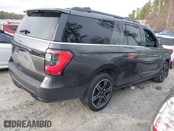 2019 Ford Expedition Max Limited with VIN 1FMJK2AT3KEA64957, listed as a IAAI auction lot 41034934 with 62,199 mi miles and . Bid and sale history available at DreamBid. Image 4.