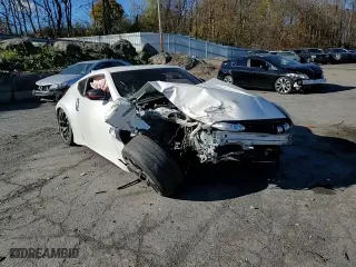 2018 Nissan 370Z Coupe NISMO with VIN JN1AZ4EH5JM571545, listed as a Copart auction lot 79937834 with 0 mi miles and Salvage Title. Bid and sale history available at carsss.com. Image 10.