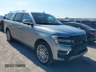 2023 Ford Expedition Max Limited with VIN 1FMJK2A81PEA48159, listed as a IAAI auction lot 42725025 with 79,301 mi miles and . Bid and sale history available at DreamBid. Image 1.