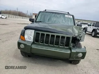 2006 Jeep Commander with VIN 1J8HG48K06C297654, listed as a Copart auction lot 51000155 with 126,235 mi miles and Salvage Title. Bid and sale history available at DreamBid. Image 12.