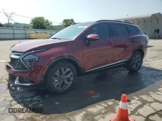 2024 Kia Sportage SX-Prestige with VIN KNDPXCDG5R7121467, listed as a Copart auction lot 58390245 with 7,310 mi miles and Salvage title. Bid and sale history available at DreamBid. Image 1.