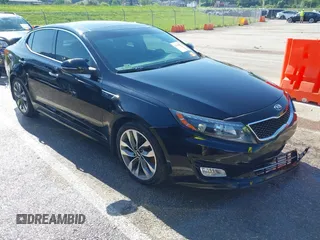 2014 Kia Optima SX Turbo with VIN 5XXGR4A64EG334925, listed as a IAAI auction lot 42144876 with 59,088 mi miles and . Bid and sale history available at DreamBid. Image 1.
