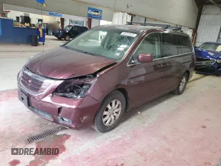 2009 Honda Odyssey EX с VIN 5FNRL38449B020631, выставлен на аукционе Copart как лот 58353425 с пробегом 211 001 миль миль и Списание • Salvage title. История ставок и продаж доступна на DreamBid. Изображение 1.