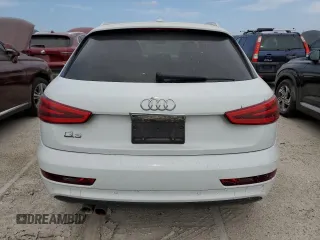 2015 Audi Q3 Prestige with VIN WA1FFCFS5FR013568, listed as a Copart auction lot 75421484 with Not provided miles and Salvage title. Bid and sale history available at DreamBid. Image 6.