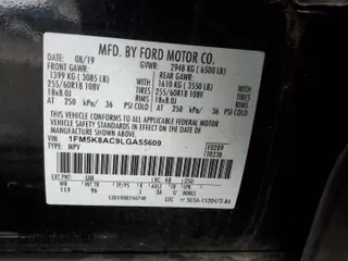 2020 Ford Explorer z VIN 1FM5K8AC9LGA55609, wystawiony jako Copart lot #44921605 z przebiegiem 58 559 mil mil oraz Szkoda całkowita • Salvage title. Historia ofert i sprzedaży dostępna na DreamBid. Obrazek 12.