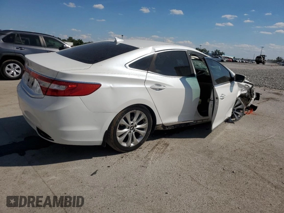 2014 Hyundai Azera with VIN KMHFG4JG5EA397968, listed as a Copart auction lot 50899305 with 173,349 mi miles and Salvage title. Bid and sale history available at DreamBid. Image 3.