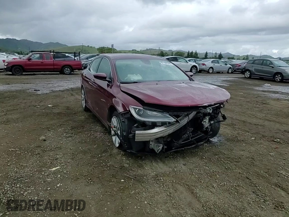 2015 Chrysler 200 Limited with VIN 1C3CCCAB2FN628387, listed as a Copart auction lot 51102245 with 124,300 mi miles and Salvage Title. Bid and sale history available at DreamBid. Image 11.