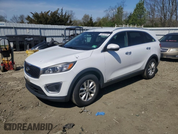 2016 Kia Sorento LX with VIN 5XYPGDA53GG036880, listed as a Copart auction lot 53388935 with 237,159 mi miles and Clean Title. Bid and sale history available at carsss.com. Image 1.