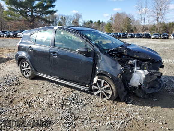 2018 Toyota Prius One with VIN JTDKDTB32J1601301, listed as a Copart auction lot 49844335 with 69,764 mi miles and Salvage Title. Bid and sale history available at DreamBid. Image 4.