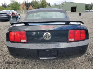 2005 Ford Mustang Deluxe with VIN 1ZVFT84N755167615, listed as a Copart auction lot 54068905 with 197,703 mi miles and Non repairable. Bid and sale history available at DreamBid. Image 6.