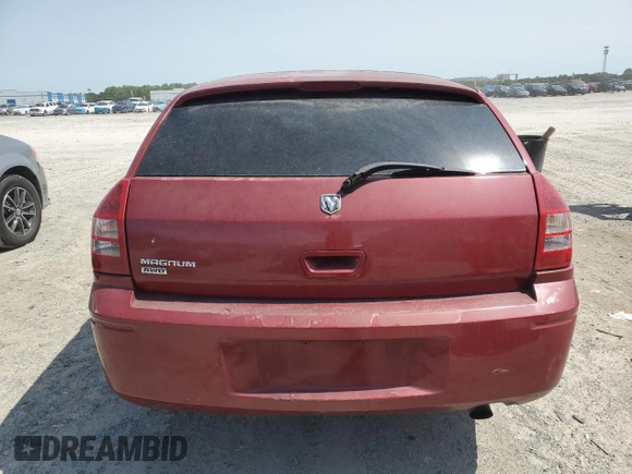 2005 Dodge Magnum SXT z VIN 2D8GZ48V95H537711, wystawiony jako Copart lot #58904545 z przebiegiem Nie podano mil oraz Szkoda całkowita • Salvage title. Historia ofert i sprzedaży dostępna na DreamBid. Obrazek 6.