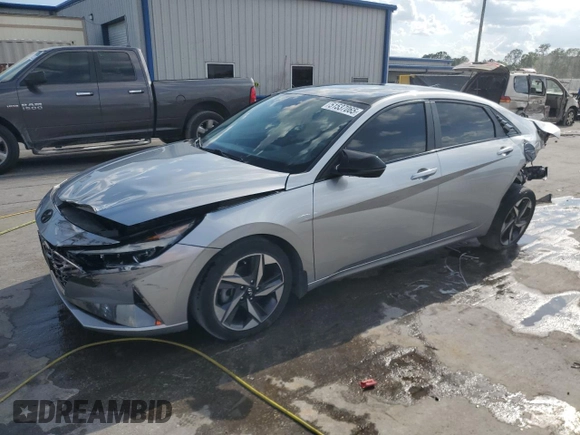 2023 Hyundai Elantra Limited z VIN 5NPLP4AGXPH089813, wystawiony jako Copart lot #51537065 z przebiegiem 95 270 mil mil oraz Nie do naprawy • Non repairable. Historia ofert i sprzedaży dostępna na DreamBid. Obrazek 1.