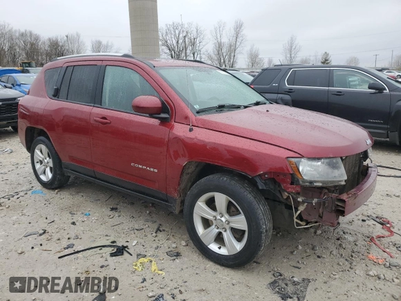 2015 Jeep Compass High Altitude Edition with VIN 1C4NJDEB4FD120048, listed as a Copart auction lot 52101005 with 143,888 mi miles and Clean Title. Bid and sale history available at carsss.com. Image 4.