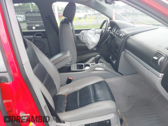 2006 Porsche Cayenne S z VIN WP1AB29P06LA69268, wystawiony jako IAAI lot #42279405 z przebiegiem Nie podano mil oraz . Historia ofert i sprzedaży dostępna na DreamBid. Obrazek 5.