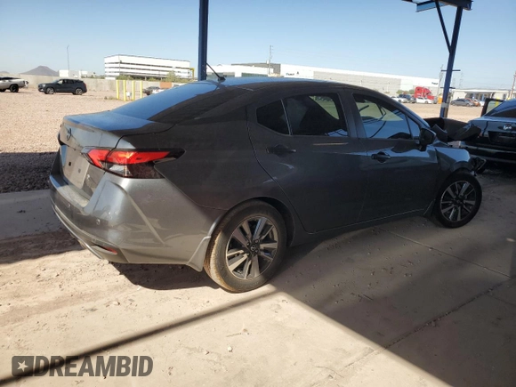 2024 Nissan Versa S with VIN 3N1CN8DV9RL917203, listed as a Copart auction lot 47521815 with 712 mi miles and Salvage Title. Bid and sale history available at carsss.com. Image 3.